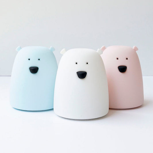 Little Bear Silicone Lamp - Pink