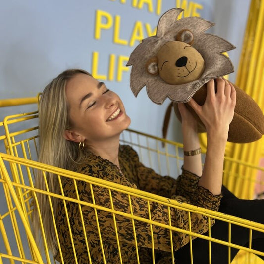 Handmade Lion Soft Toy Pillow