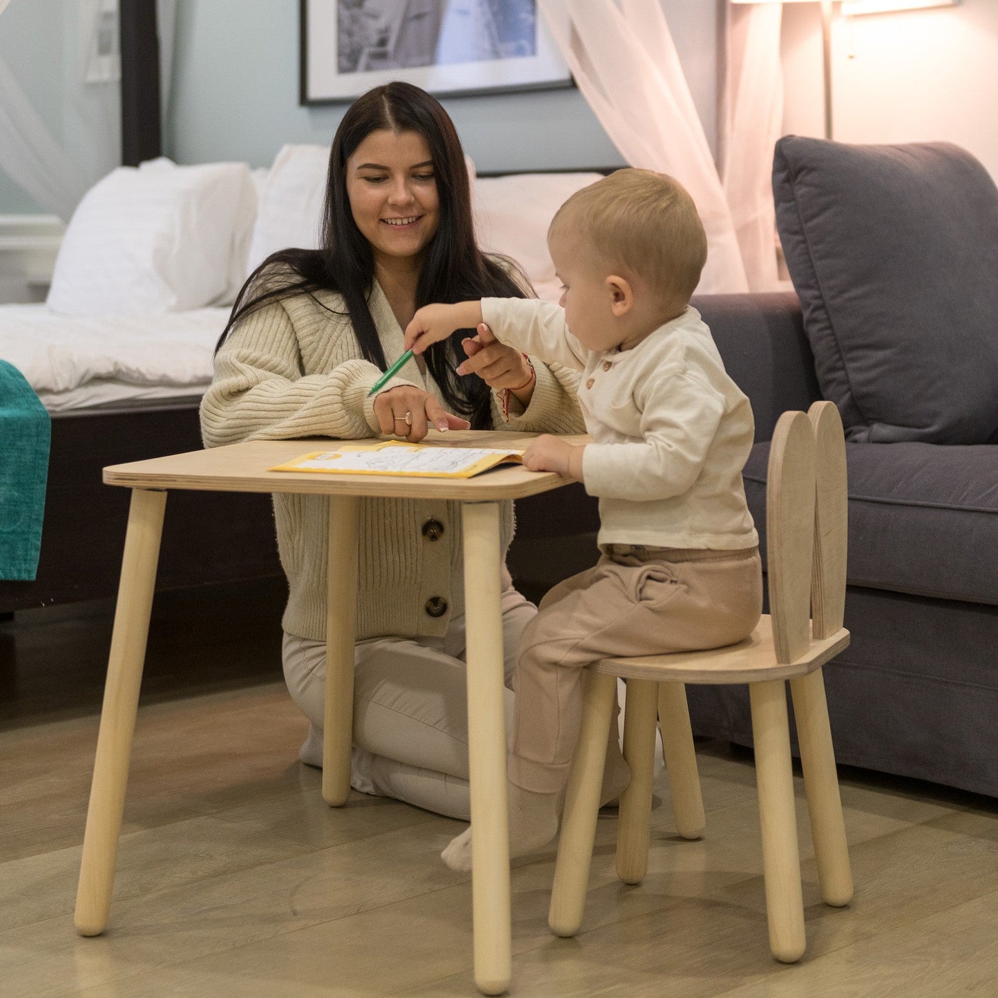Bunny Table For Kids