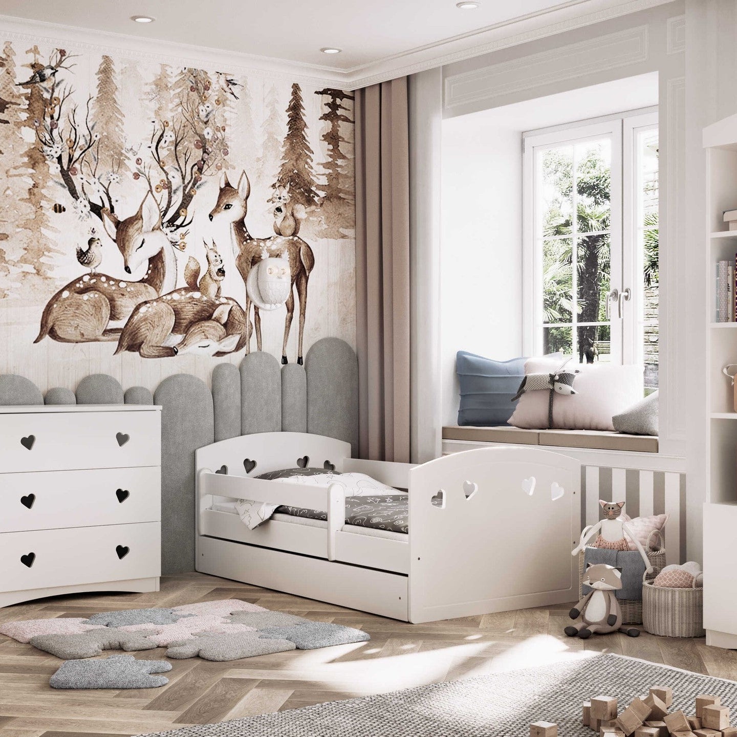 Children's Bed Julia - White