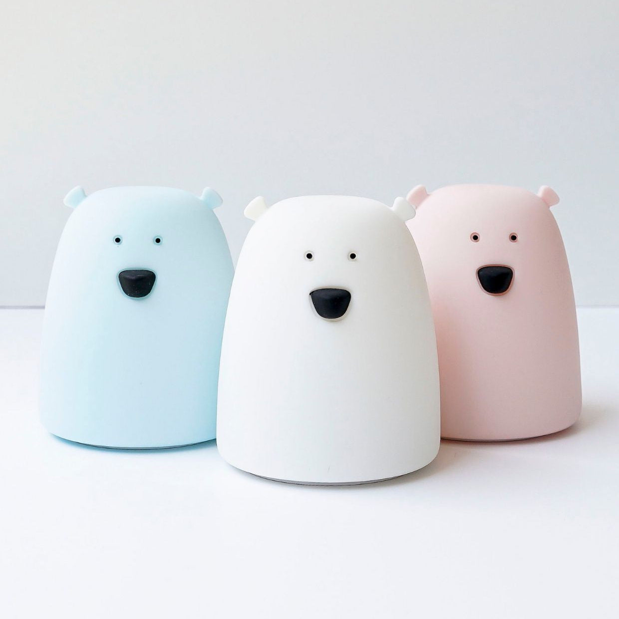 Little Bear Silicone Lamp - Pink