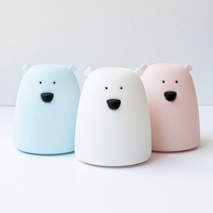 Little Bear Silicone Lamp - Pink
