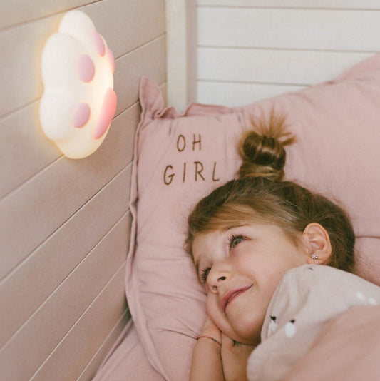 Paw Silicone Lamp - Pink