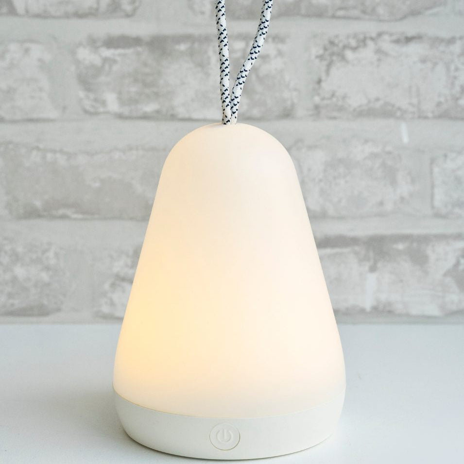 Lantern Lamp with Remote - White