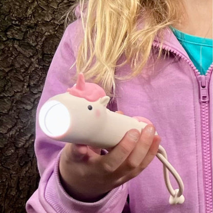 Flashlight for Kids - Unicorn PINKY