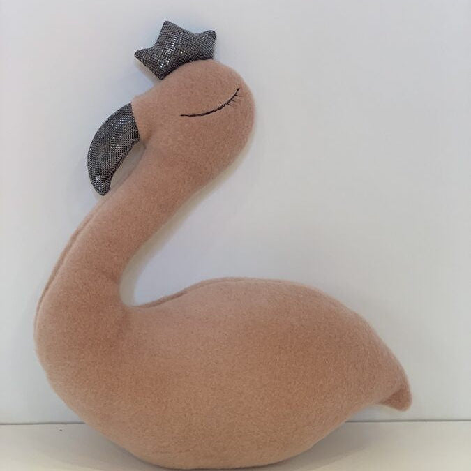 Handmade Pink Flamingo Soft Toy