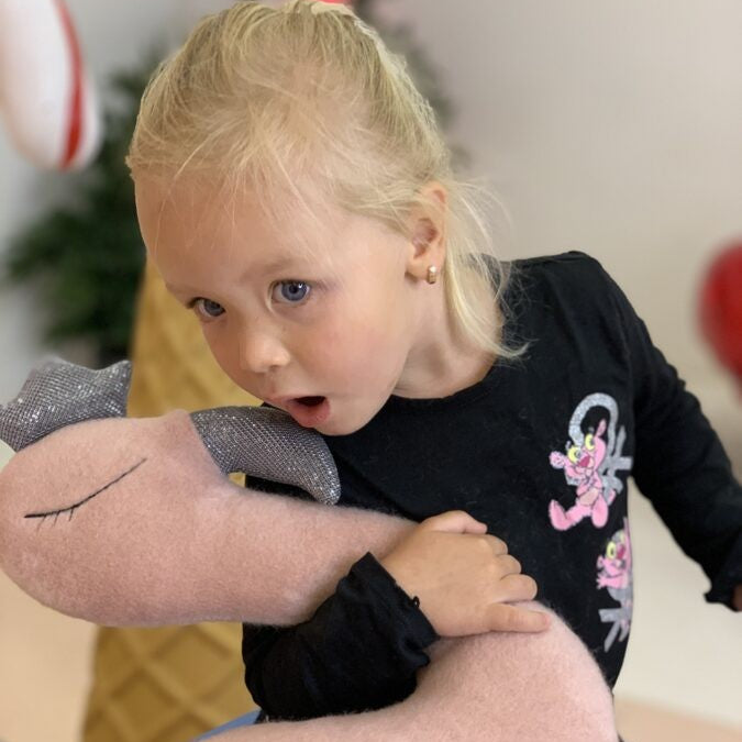 Handmade Pink Flamingo Soft Toy