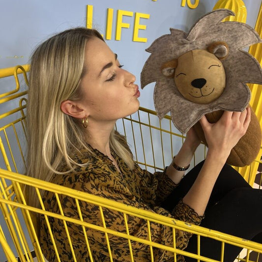 Handmade Lion Soft Toy Pillow