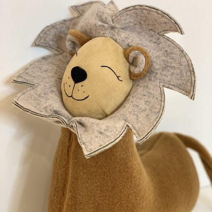 Handmade Lion Soft Toy Pillow