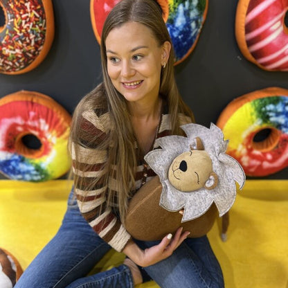 Handmade Lion Soft Toy Pillow
