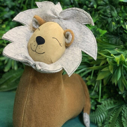 Handmade Lion Soft Toy Pillow