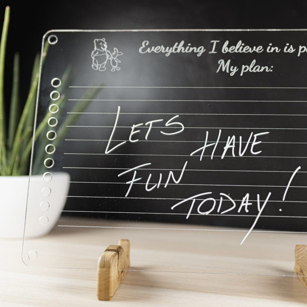 LUULA Acrylic Board - Preschool, Toddler Planner