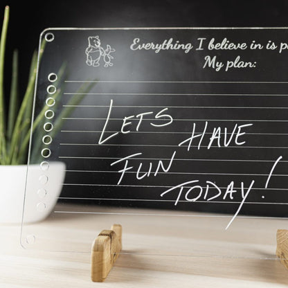 LUULA Acrylic Board - Preschool, Toddler Planner