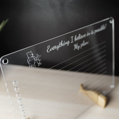 LUULA Acrylic Board - Preschool, Toddler Planner