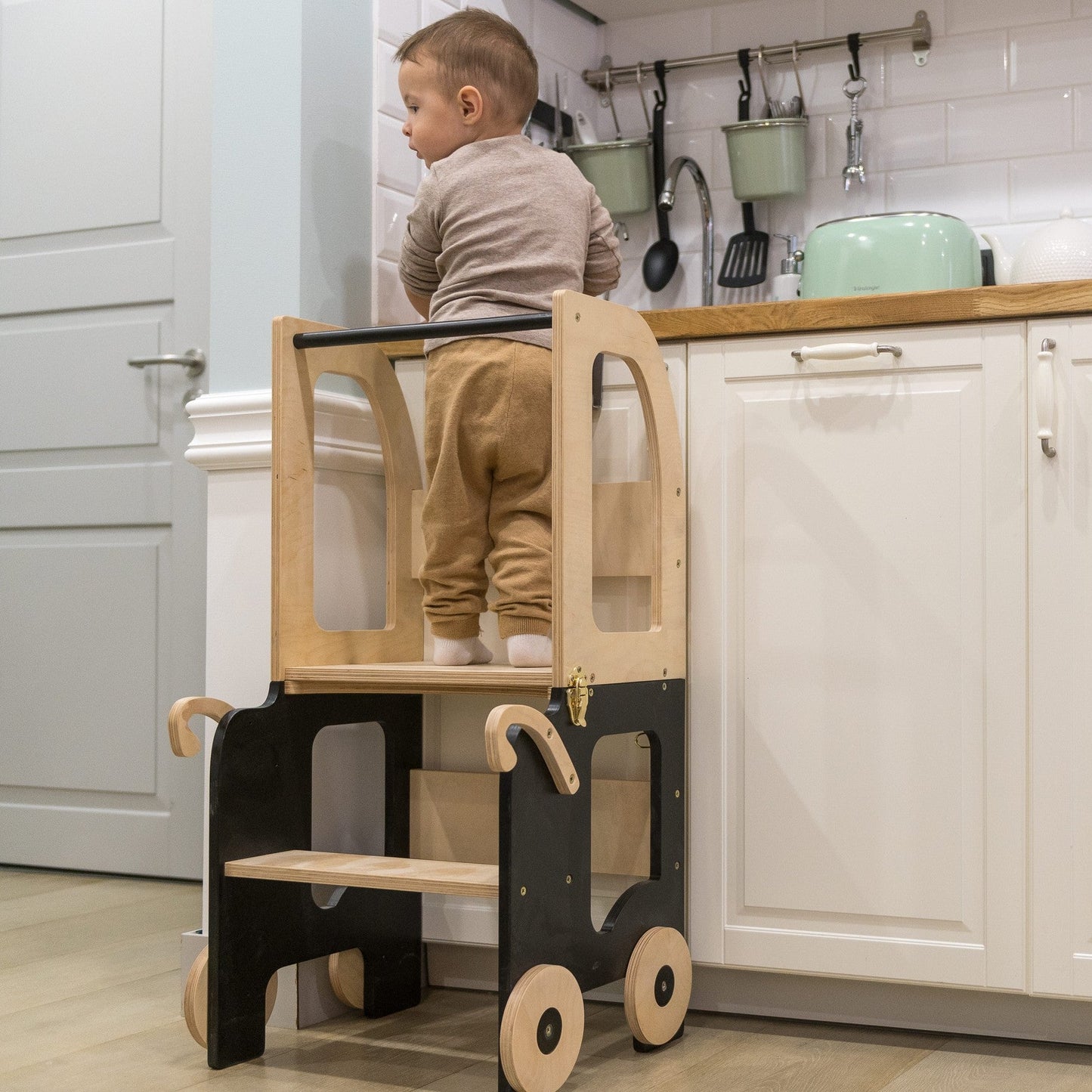 Trolley Kitchen Helper / Learning Table