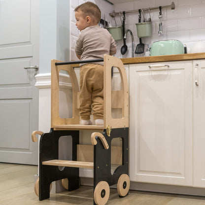 Trolley Kitchen Helper / Learning Table