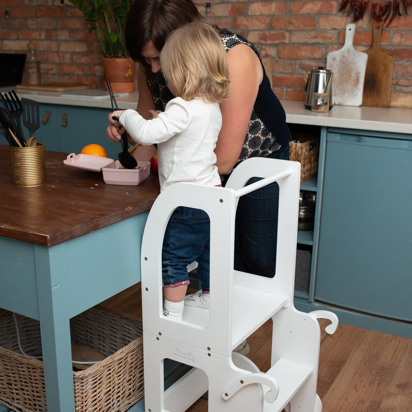 Trolley Kitchen Helper / Learning Table